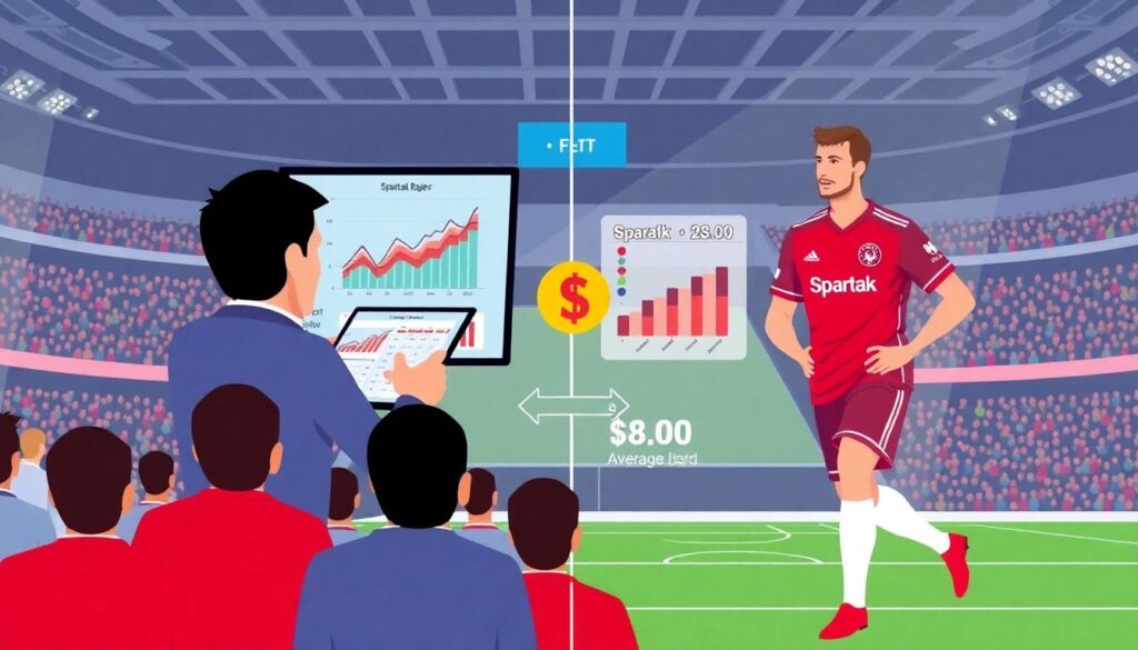 Как формируется стоимость игроков «Спартака»: аналитика зарплат, трансферов и рыночной стоимости - иллюстрация