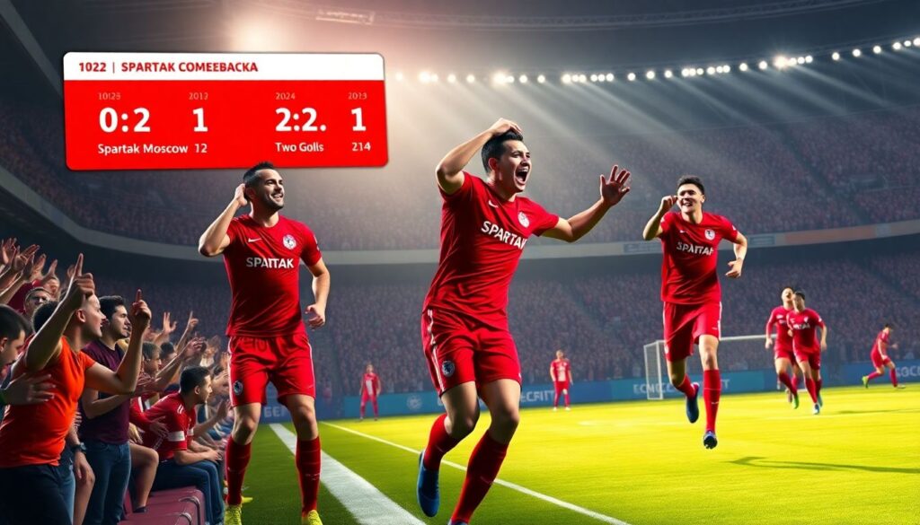 История величайших камбеков «Спартака»: матчи, которые навсегда вписаны в клубную летопись - иллюстрация