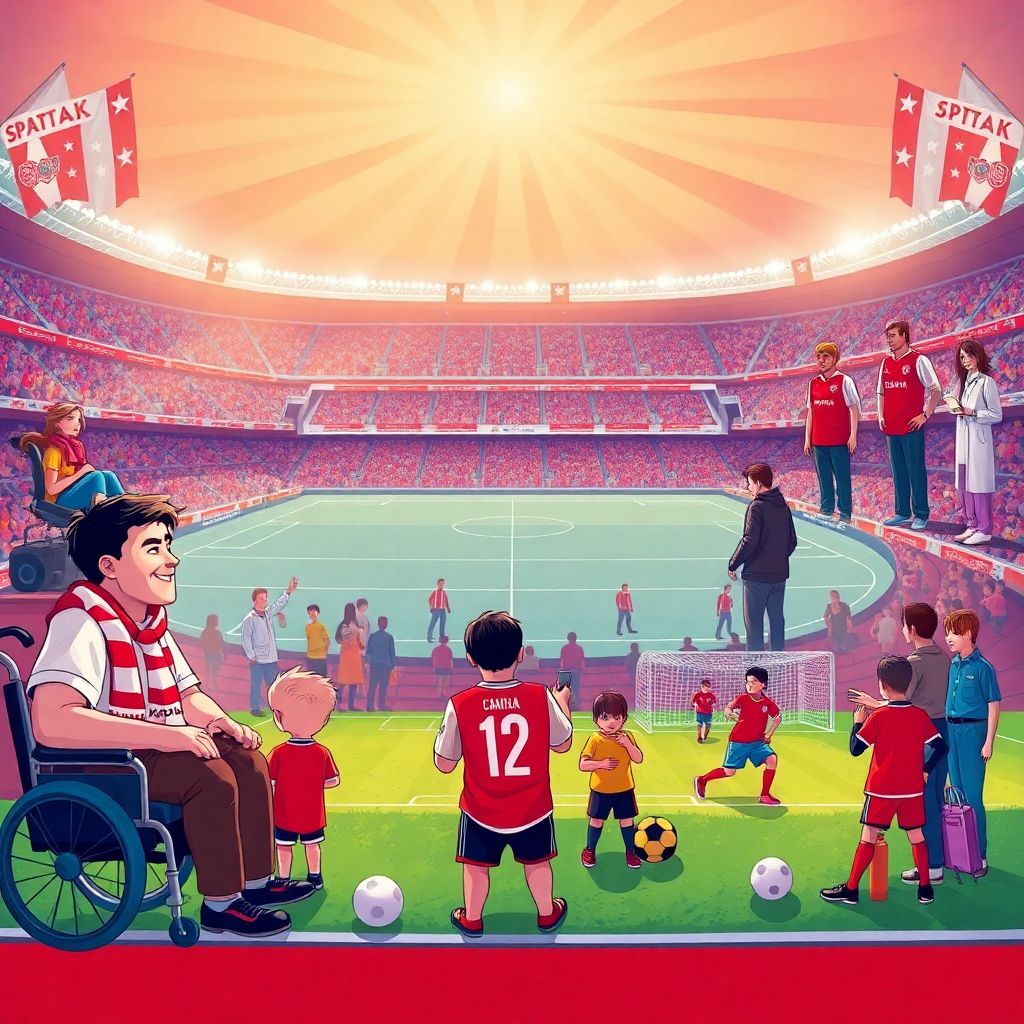 Социальные проекты и благотворительность «Спартака»: как клуб помогает городу и фанатам