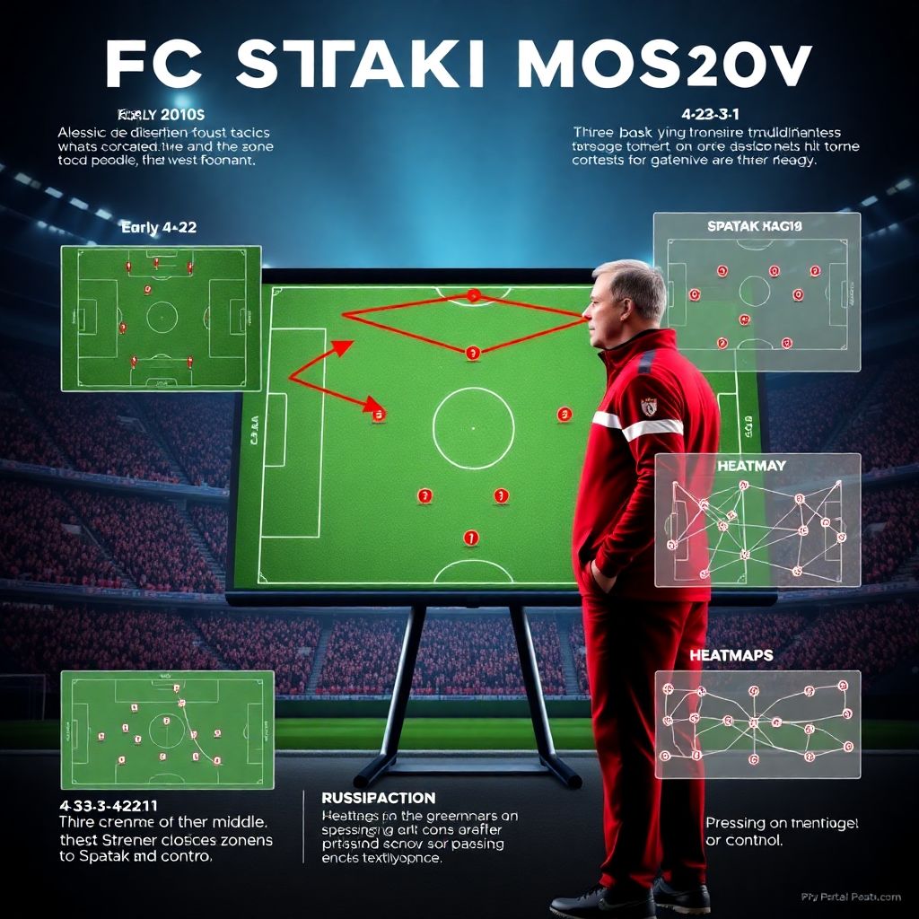Тактическая эволюция «Спартака»: путь от 4-4-2 до современных схем