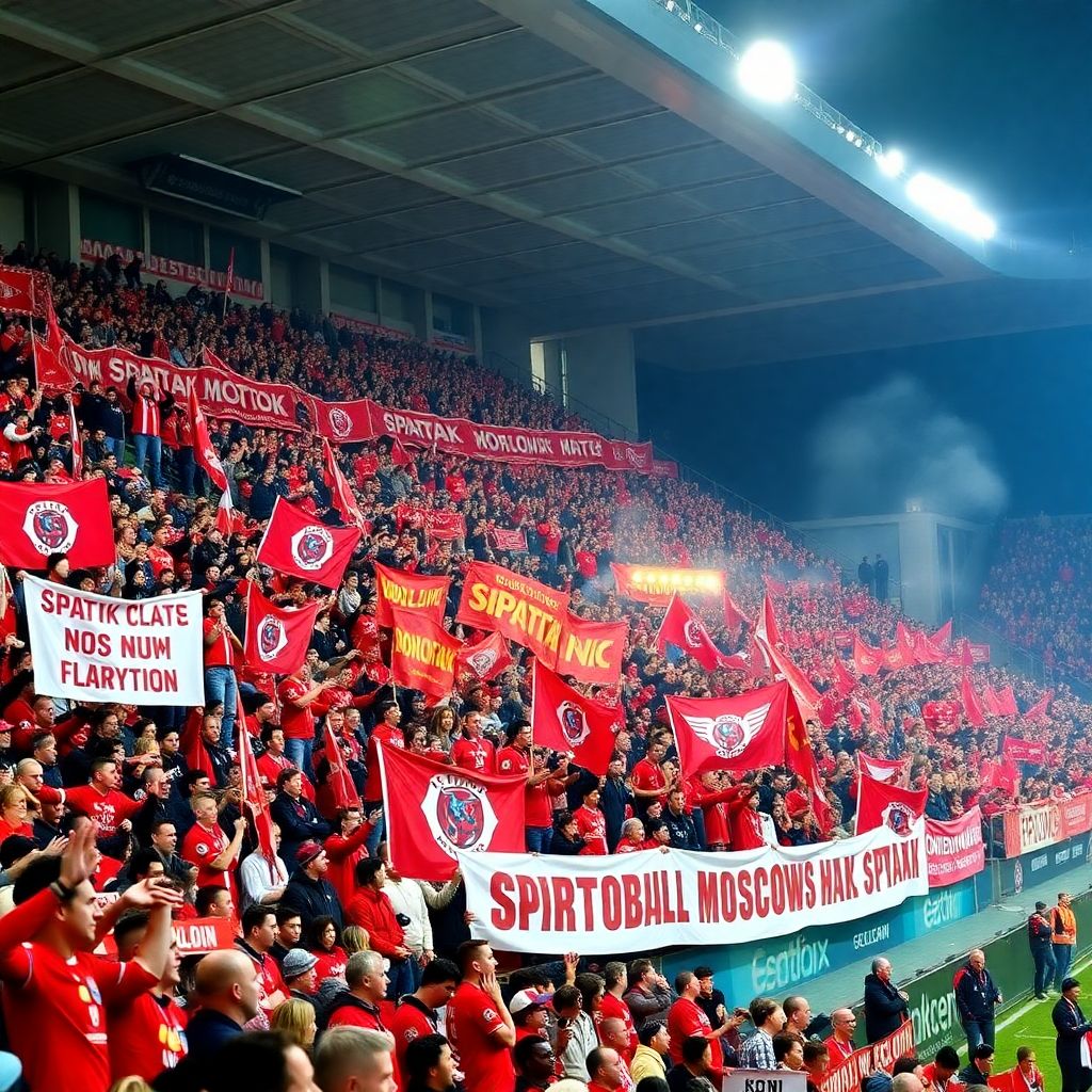 Фан‑культура «Спартака»: баннеры, кричалки и перфомансы на трибунах